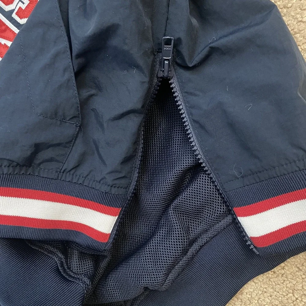 Kansas Jayhawks Gear For Sports Windbreaker Youth Large Blue  Pullover Vintage